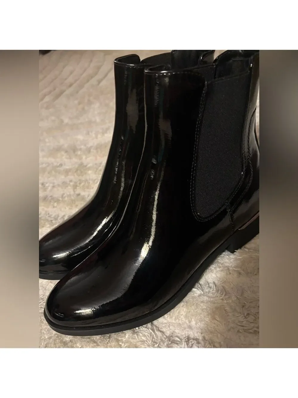 Black Chelsea Boots Size 7